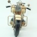 Harley Davidson van blik - beige