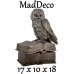 MadDeco  luxe  decoratieve  opbergdoos -uil  boek - polystone