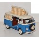 MadDeco - model - VW - Camper - Blauw - met - licentie - volkswagen