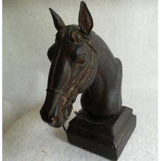 MadDeco polystone paard hoofd beeld