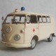 Blikken Volkswagen - T1 - ambulance - blikken woondecoratie - met VW licentie - 27x11x23cm