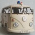 Blikken Volkswagen - T1 - ambulance - blikken woondecoratie - met VW licentie - 27x11x23cm