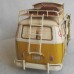 blikken volkswagen bus - camper - T1 - woondecoratie - met VW licentie - 25x12x15cm