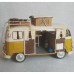 blikken volkswagen bus - camper - T1 - woondecoratie - met VW licentie - 25x12x15cm