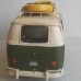 Volkswagen T1 bus met boot - blikken woondecoratie - met VW licentie - 27x12x14cm